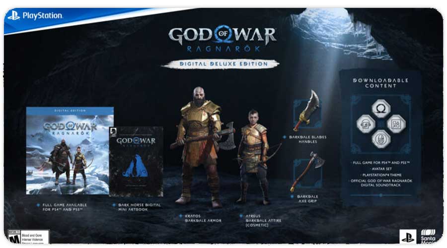 تفاوت نسخه های مختلف بازی God of War Ragnarok