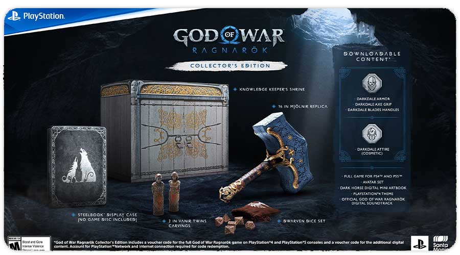 تفاوت نسخه های مختلف بازی God of War Ragnarok