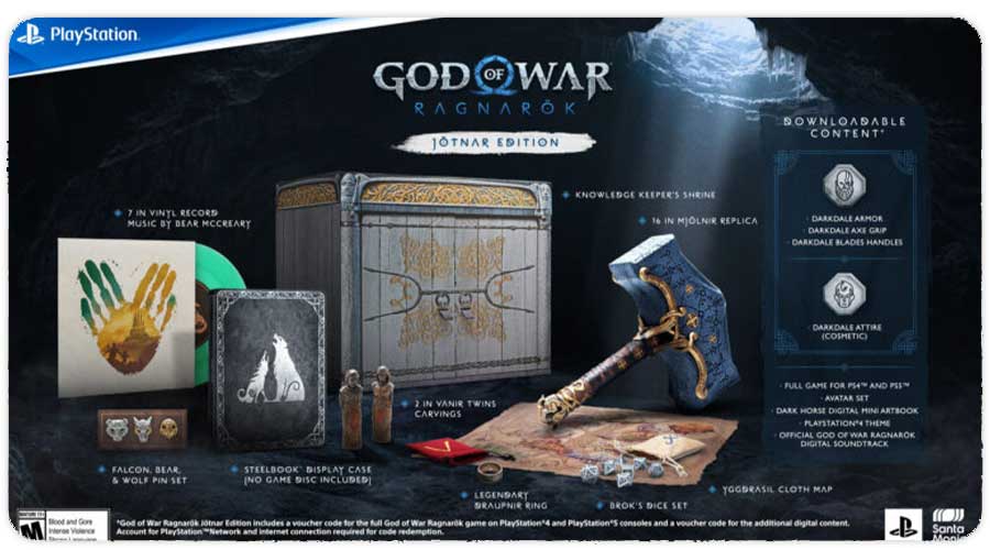 تفاوت نسخه های مختلف بازی God of War Ragnarok