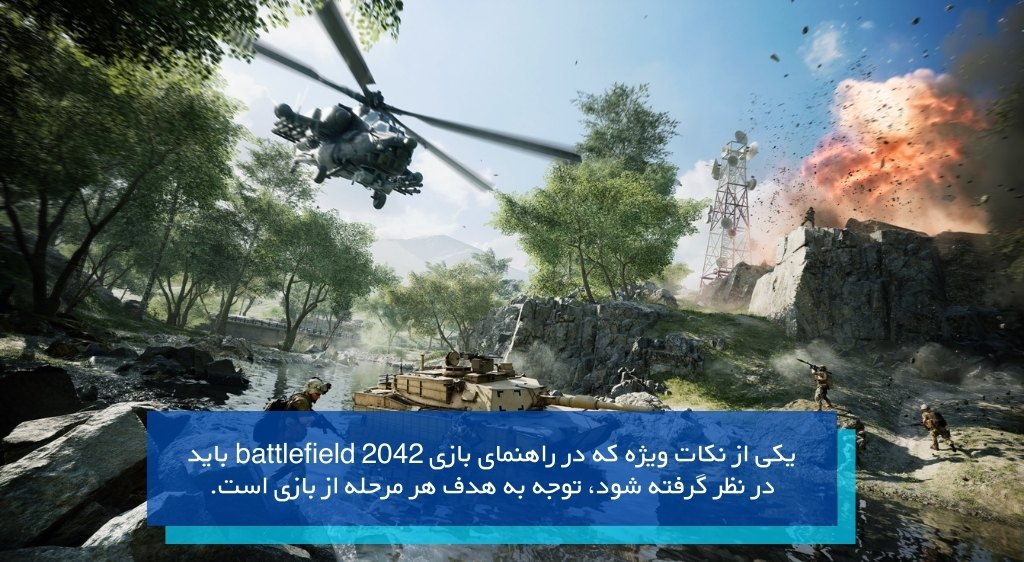 تکمیل اهداف در راهنمای بازی battlefield 2042