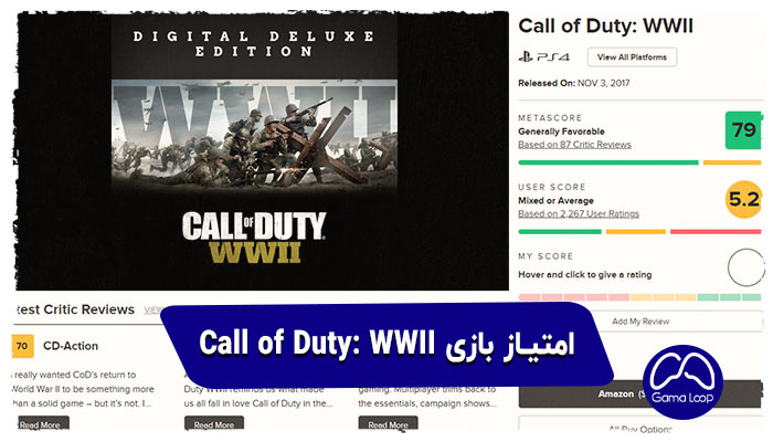 امتیاز-بازی-Call-of-Duty-WWII