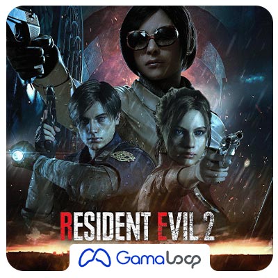 کاور بازی RESIDENT EVIL 2 برای خرید اکانت قانونی ظرفیت 2 و ظرفیت 3